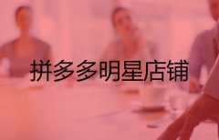 拼多多代运营:拼多多明星店铺怎么申请?